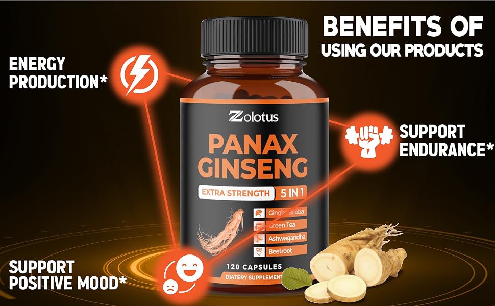 Panax Ginseng capsules