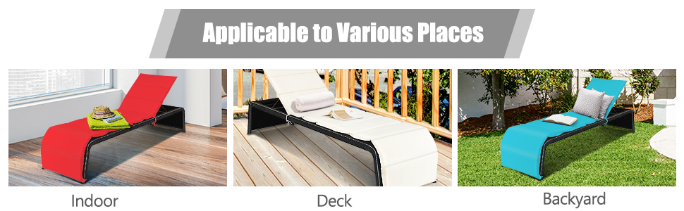 outdoor patio chaise