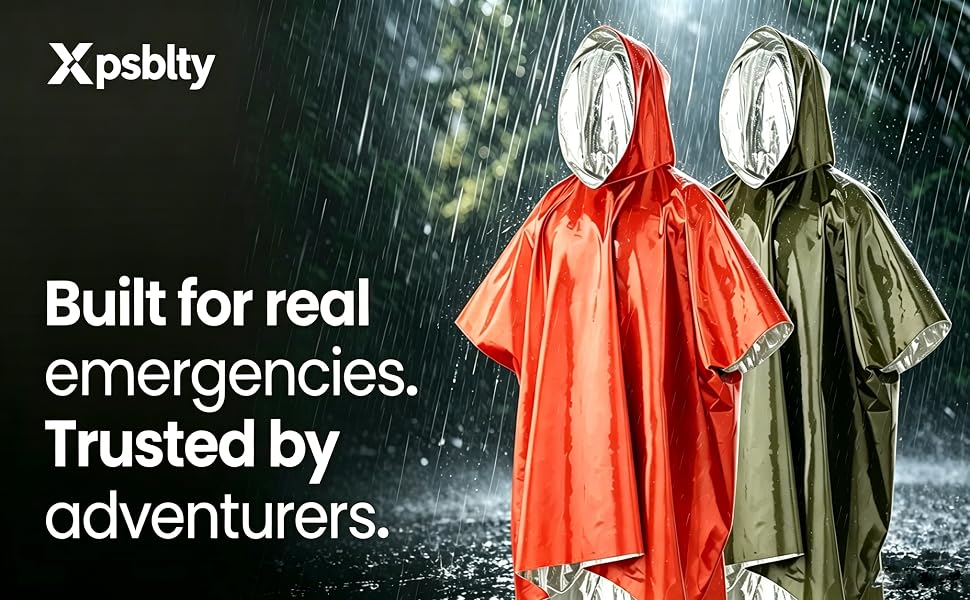 emergency poncho