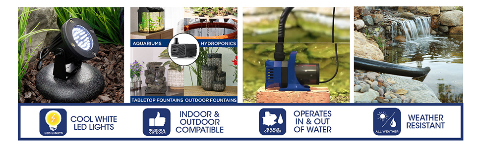 ground fall yard clearance pressure cover waterfalls high outside filters duck backyard home