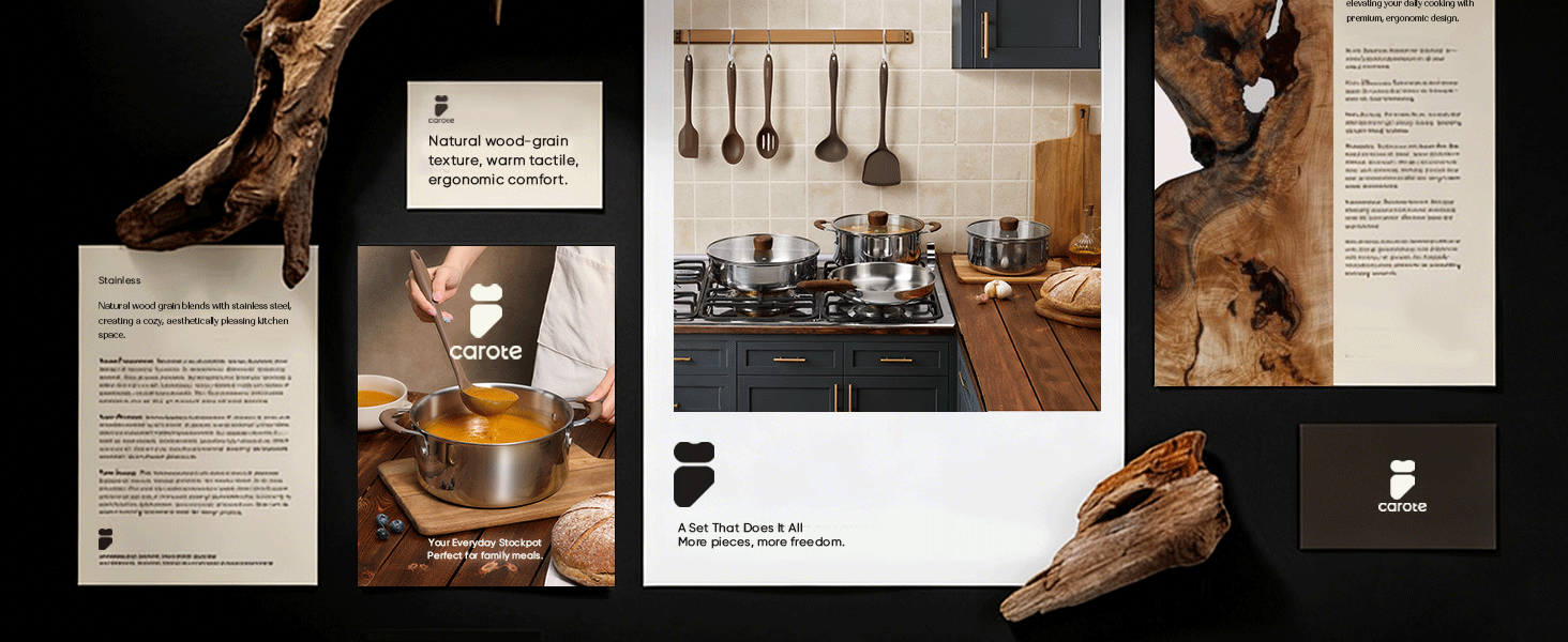 stainless steel cookware set
