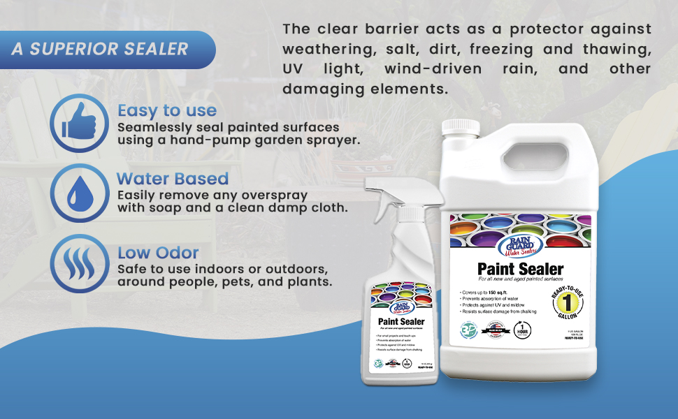 paint sealer rain guard