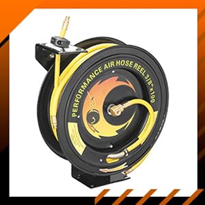 Image of hose reel wall mount.