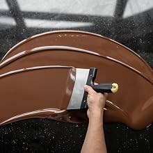 chocolate designed for tempering feves