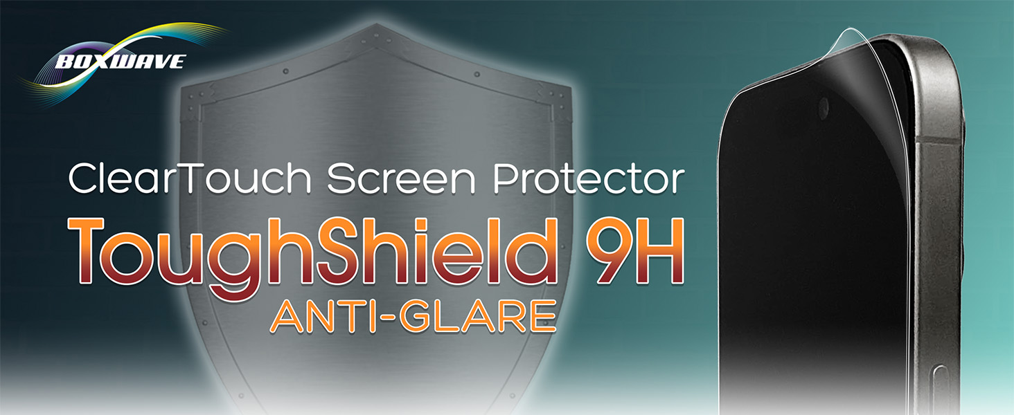 BoxWave ClearTouch Anti-Glare ToughShield 9H Screen Protector