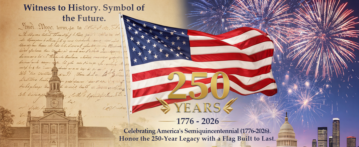 250 anniversary usa flag