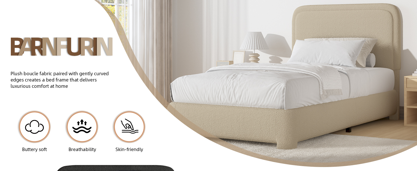 Platform bed frame