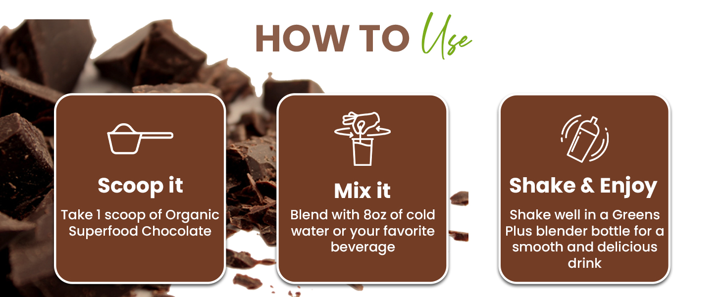 Amazon Chocolate Superfood Organic Powder, boost high protein