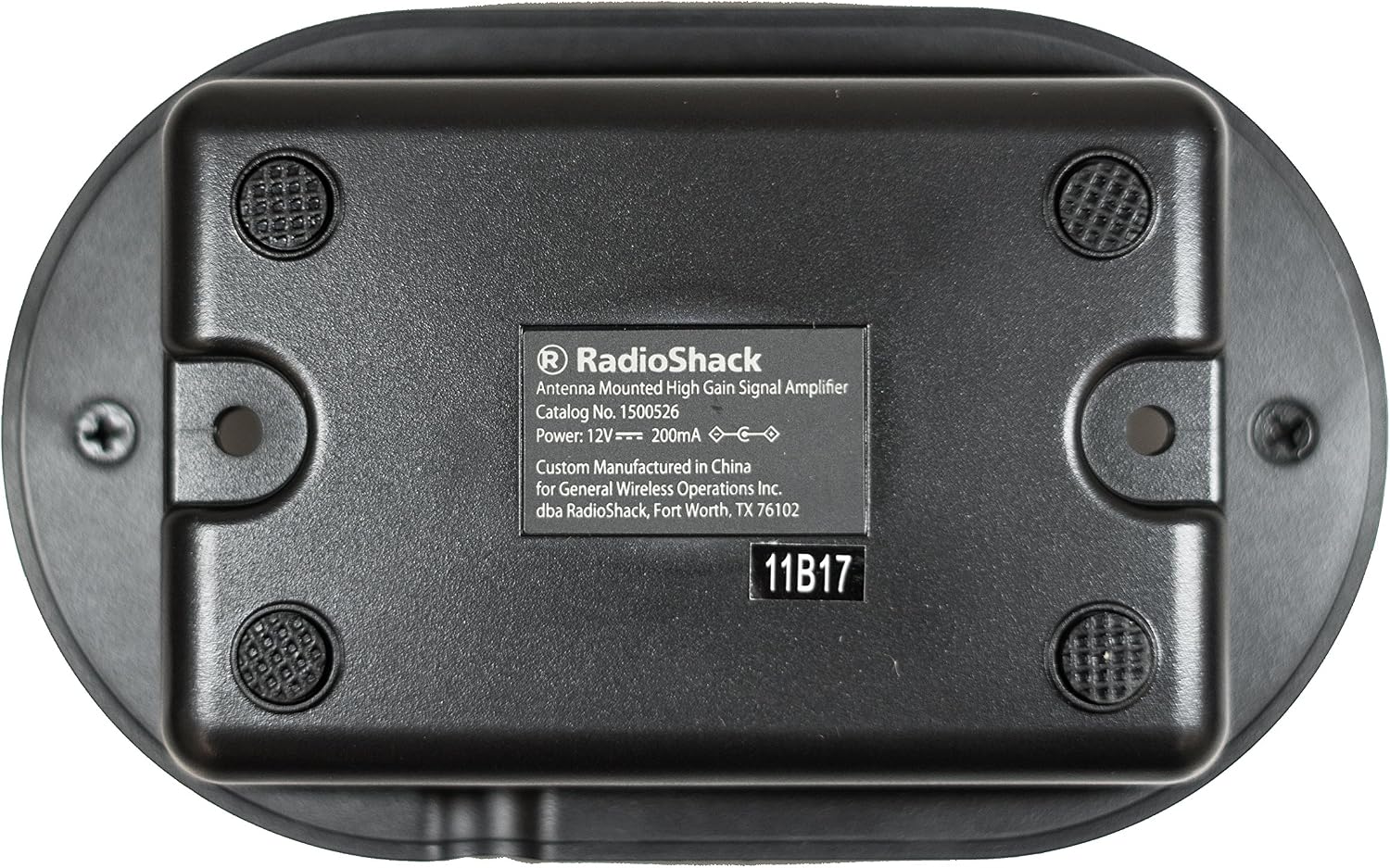 RadioShack Antenna-Mounted High-Gain Signal Amplifier