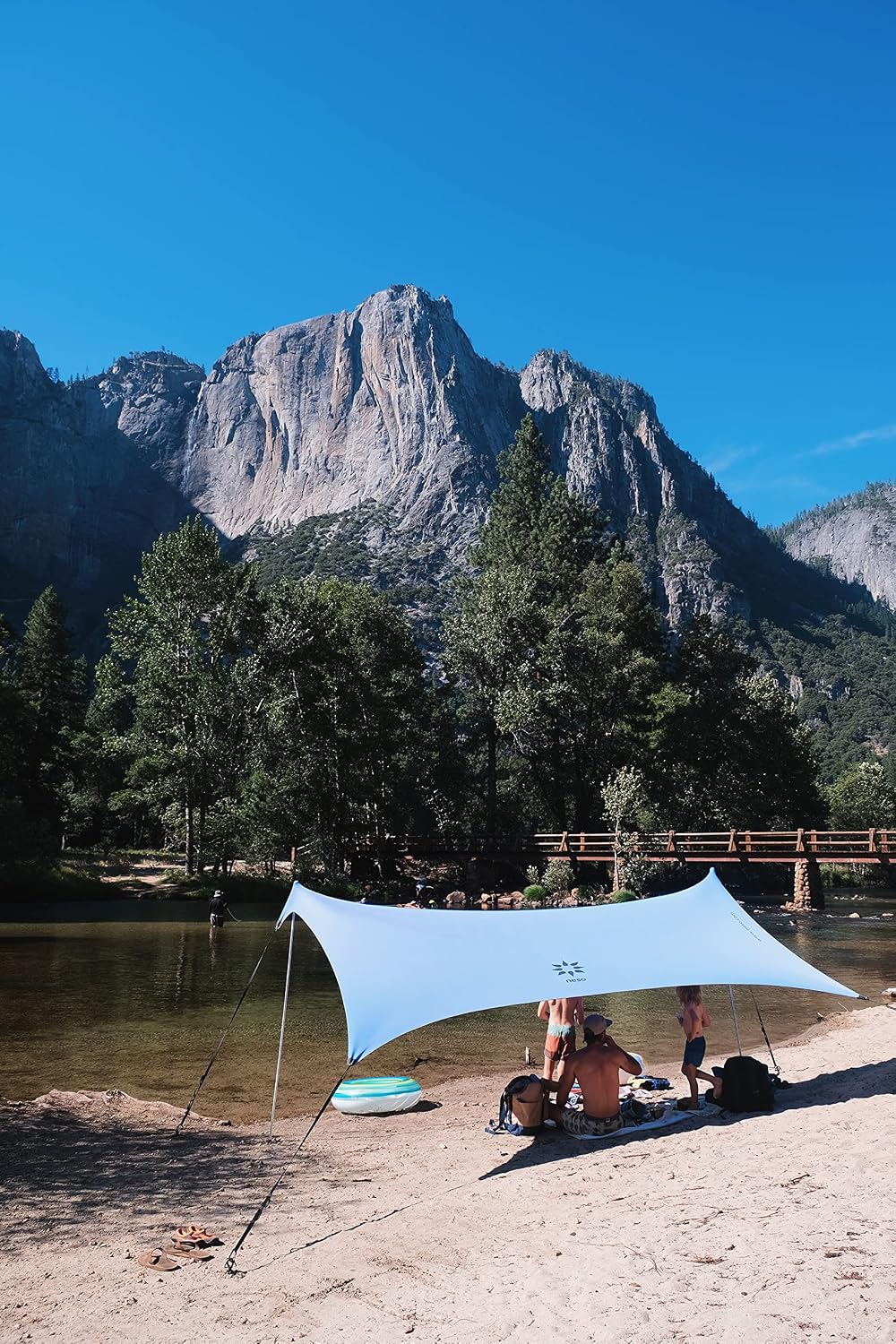 Neso Sidelines Grande Sports Tent - Lightweight and Portable Sun Shelter and Shade Tent for Outdoor Activities - Patented Reinforced Corners - UPF