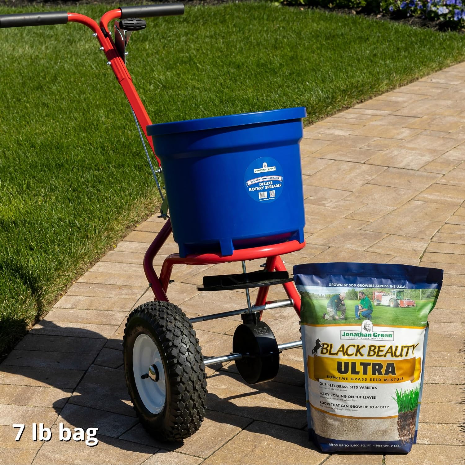 Jonathan Green (10323) Black Beauty Ultra Grass Seed - Cool Season Lawn Seed (25 lb)