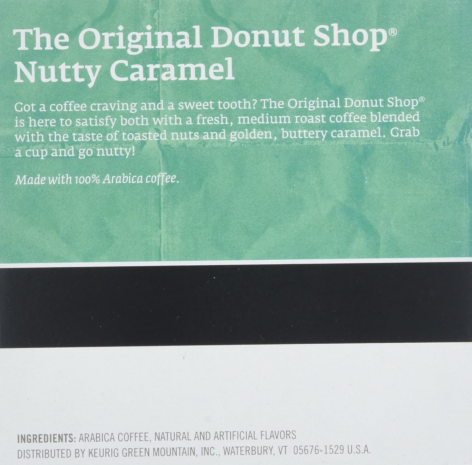 The Original Donut Shop Coffee,medium roast pods Coconut Mocha, 4.1 Ounce, 12 Count