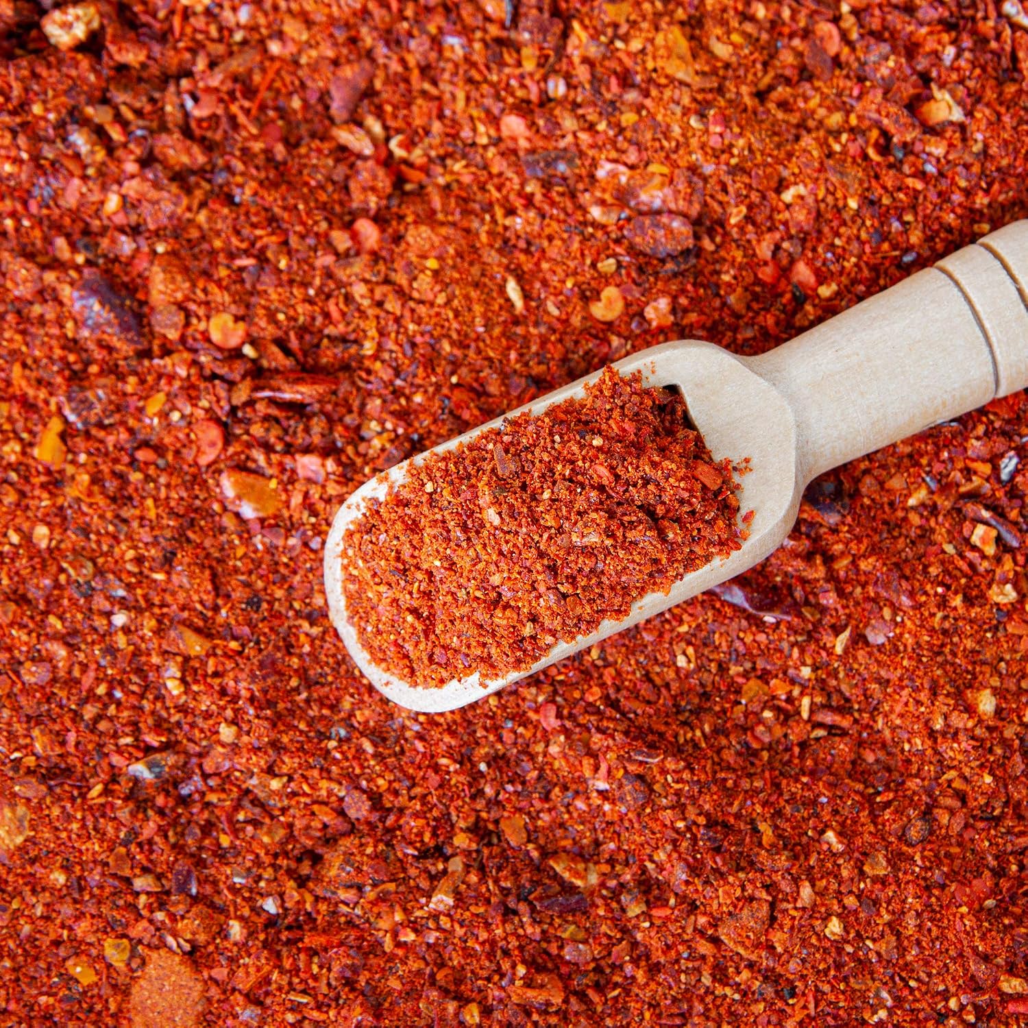 The Spice Lab Red Bell Pepper - Sweet Dehydrated Bell Pepper Flakes - French Jar - Kosher Vegan - Great for Pizza or Taco – 5073