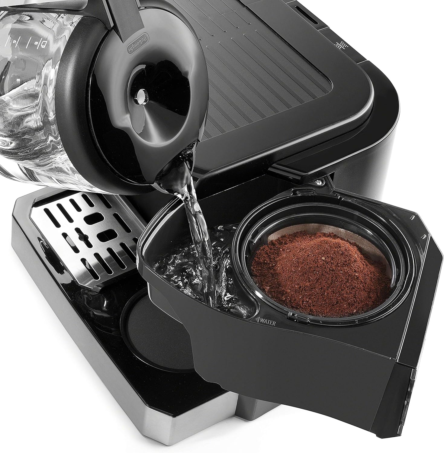 De'Longhi Stilosa Compact Manual Espresso Machine, Manual Milk Frother
