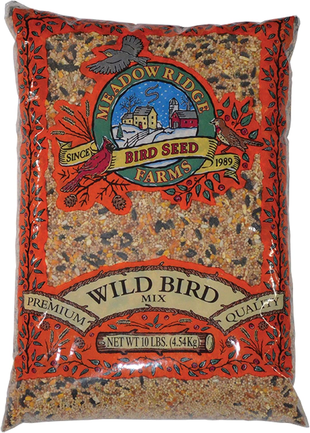 Wild Bird Seed Mix, 10-Pound Bag