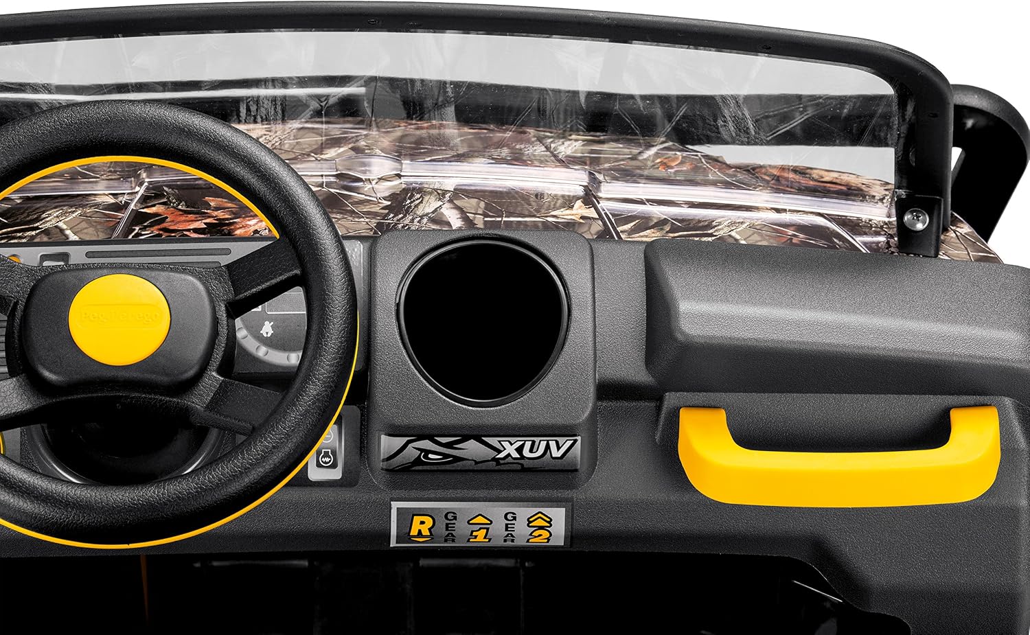 Peg Perego John Deere Gator XUV Realtree Camo Extra-Large 12 Volt Ride-on, Durable Design for Kids 3-8