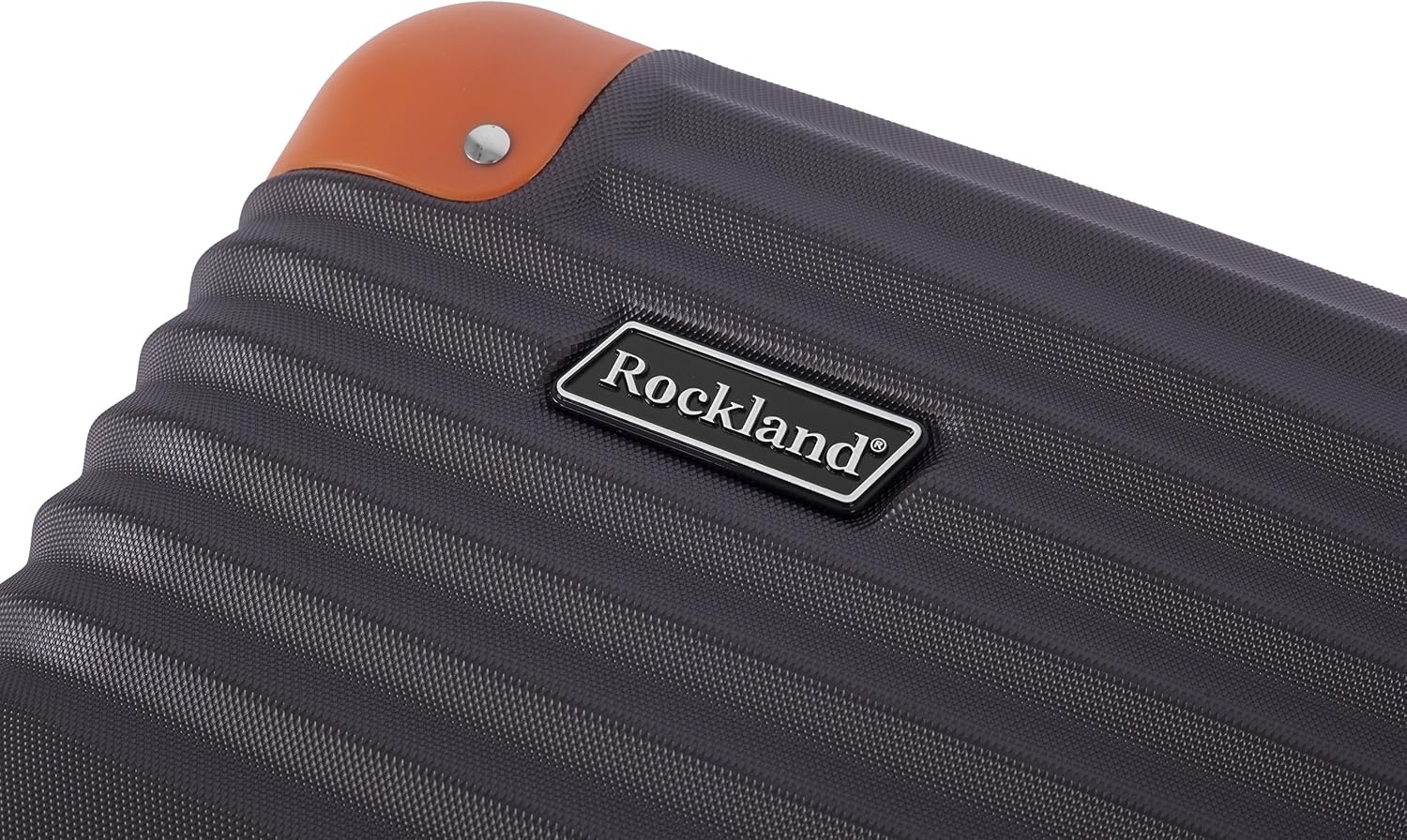 Rockland Berlin Hardside 3 Piece Expandable Spinner Wheel Luggage Set, (20"/24"/28"), Black