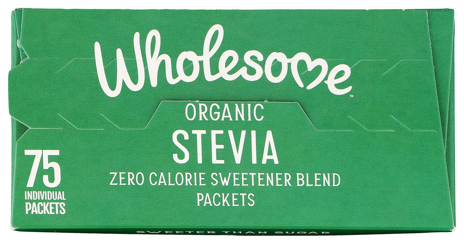 Wholesome Sweeteners Organic Stevia, 1000 Count Packets, Zero Calorie Sweetener Blend, Keto Friendly, Non GMO, Gluten Free & Vegan
