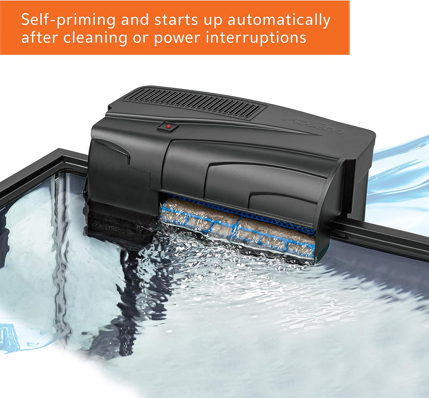 Aqueon QuietFlow 75 LED PRO Aquarium Fish Tank Power Filter For Up To 90 Gallon Aquariums | Aquarium Fish Tank