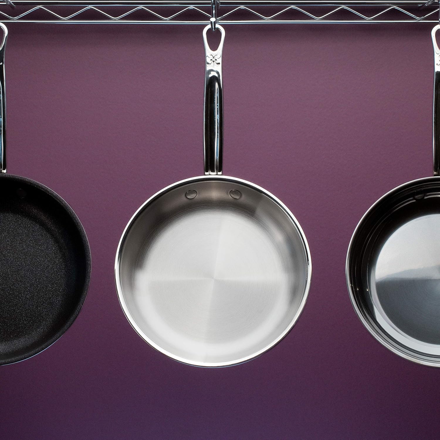 Hestan ProBond Forged - Professional Clad Stainless Steel Frying Pan, 12.5-Inch, Induction Compatible