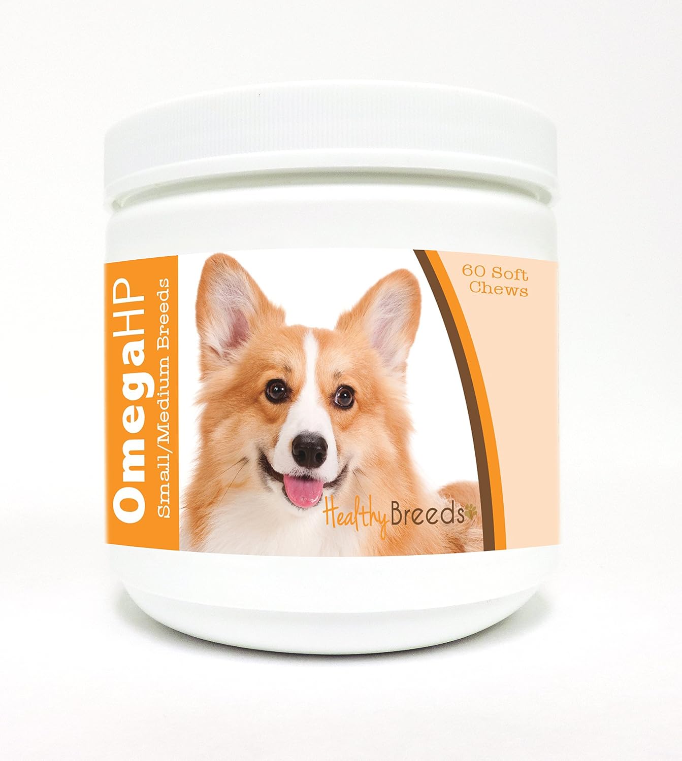 Healthy Breeds Siberian Husky Omega HP Fatty Acid Skin and Coat Support Soft Chews 60 Count