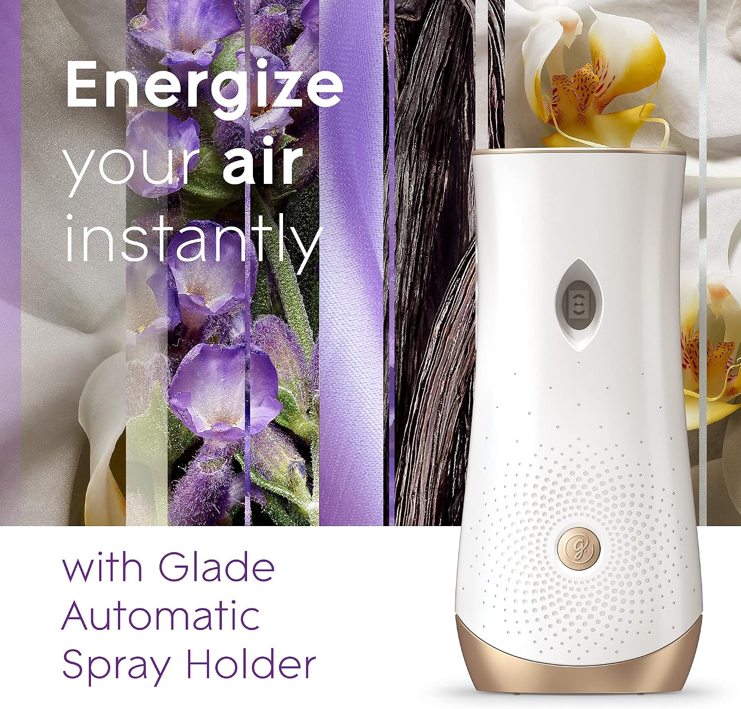Glade Automatic Spray Refill, Air Freshener for Home and Bathroom, Cashmere Woods, 6.2 Oz