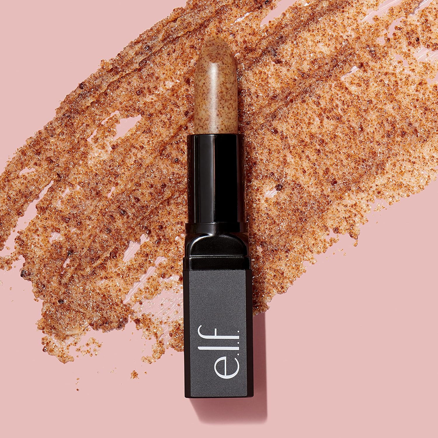 e.l.f. Lip Exfoliator, Smoothing, Conditioning, Easy To Apply, Removes Dry, Chapped Skin, Sweet Cherry, Infused with Vitamin E, Shea Butter, Avocado, Grape and Jojoba Oils, 0.11 Oz