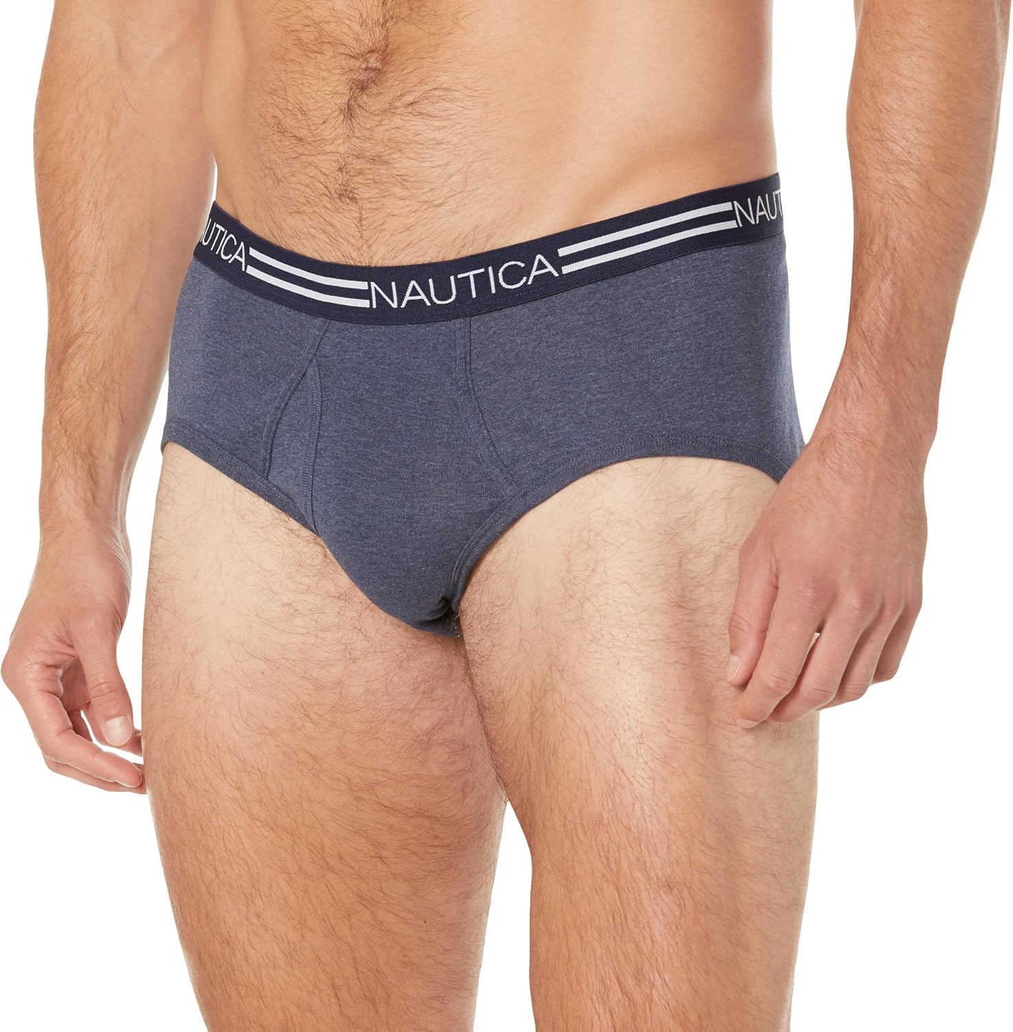 Nautica Men's Classic Cotton 3-pack Fly Front Briefs
