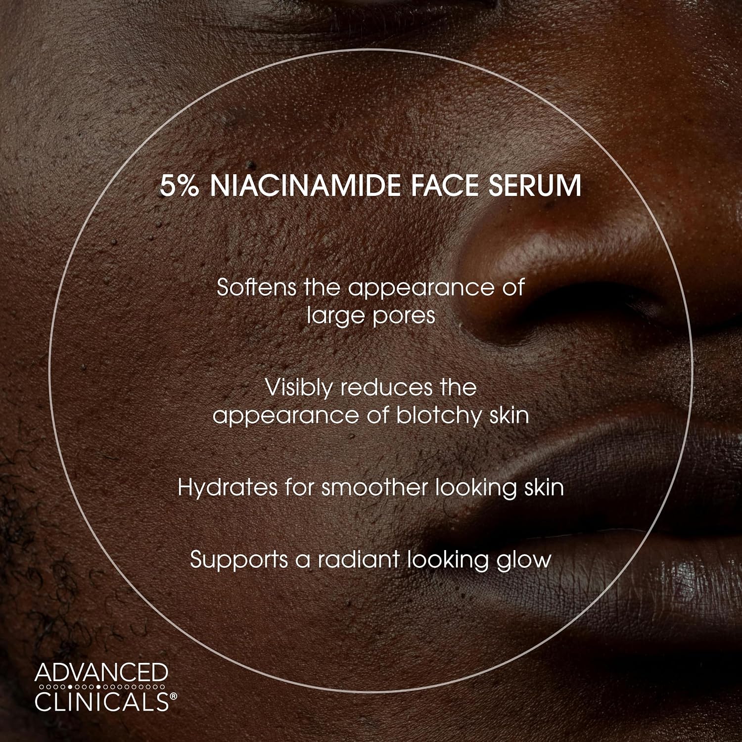Advanced Clinicals Brightening Vitamin C Serum For Face With Glycolic Acid + Lactic Acid | Vitamin C Eye Serum Face Moisturizer For Improving Look Of Dark Spots & Uneven Complexion, 1.75 Fl Oz