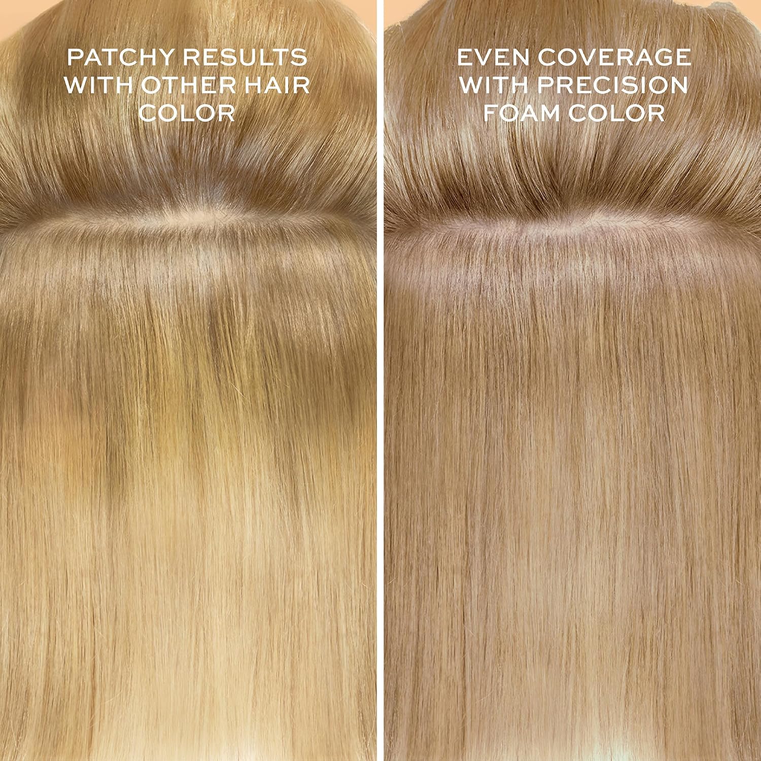 John Frieda Precision Foam Colour Light Natural Blonde 9N, 1 Application | Full Gray Coverage, Anti-Fade Color, Light Blonde Tone, Deep Saturation, Easy Foam Application