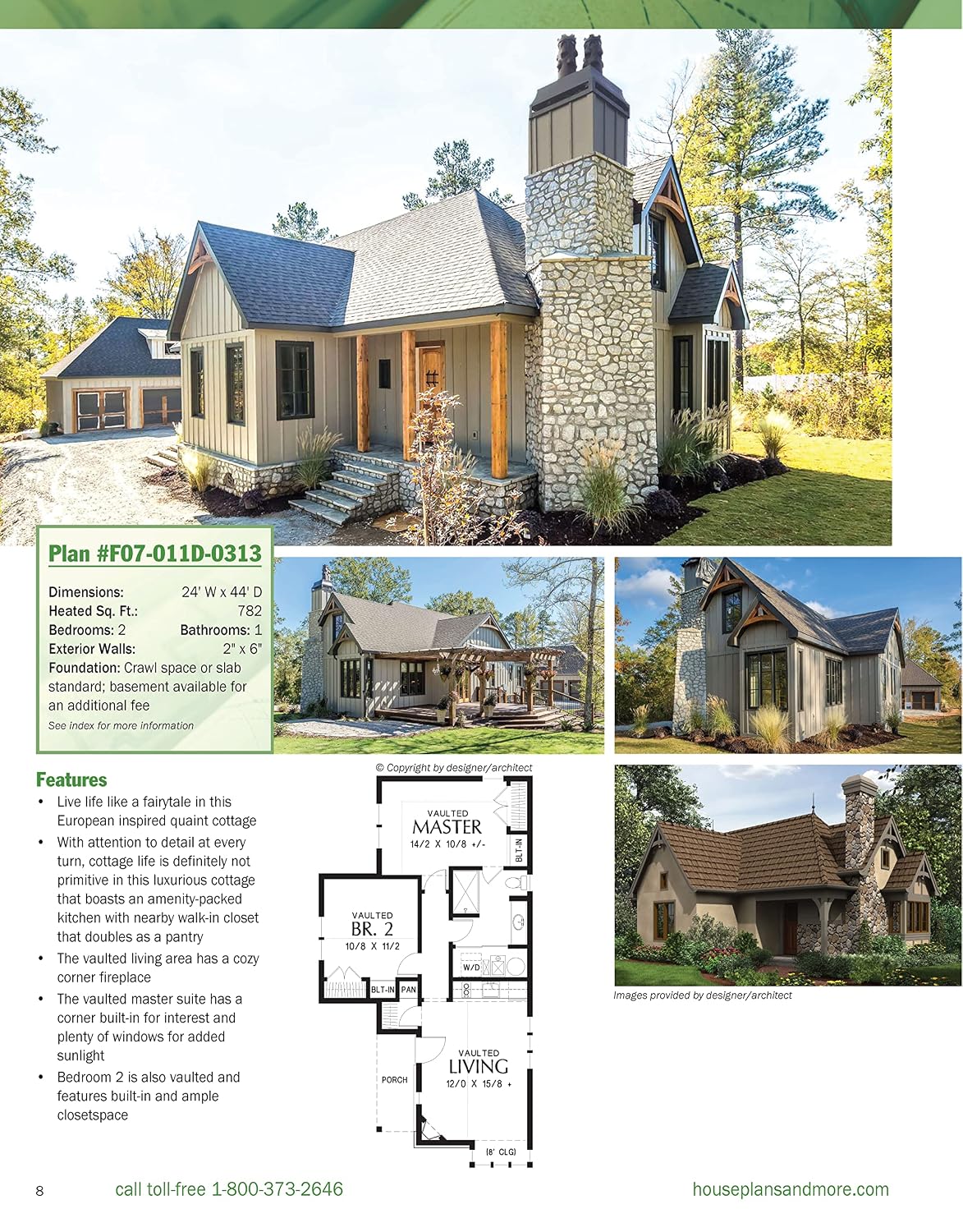 Big Book of Small Home Plans, 2nd Edition: Over 360 Home Plans Under 1200 Square Feet (Creative Homeowner) Cabins, Cottages, Tiny Houses