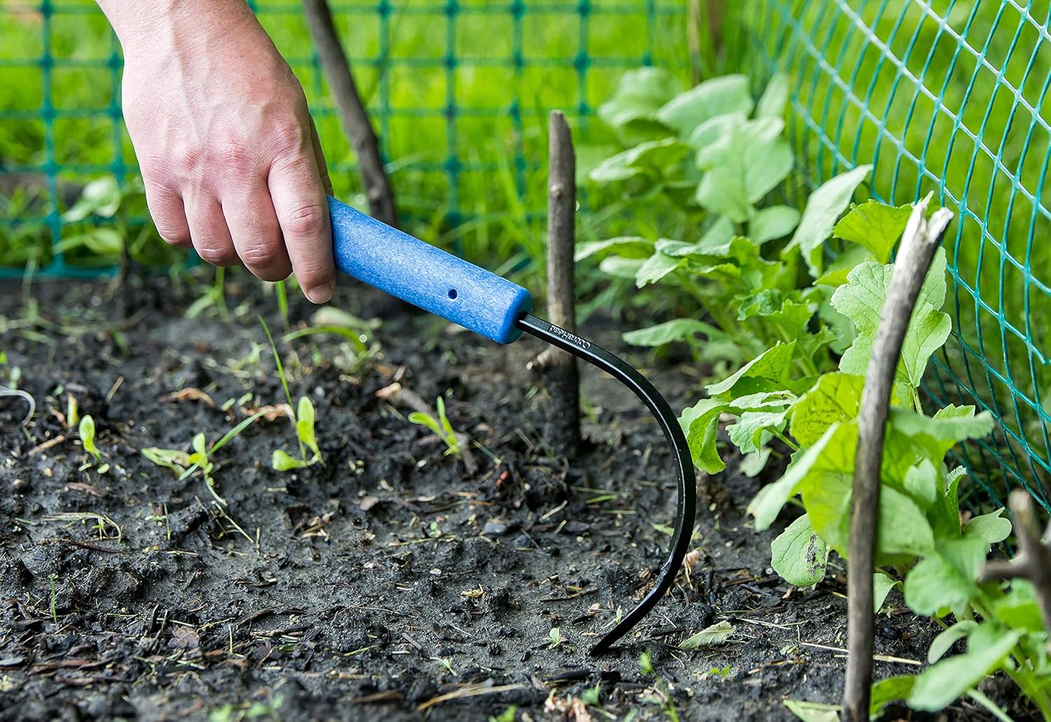 CobraHead® Original Weeder & Cultivator Versatile Garden Tool - USA Made | Our Most Popular Tool, Forged Steel Blade, Recycled Plastic Handle
