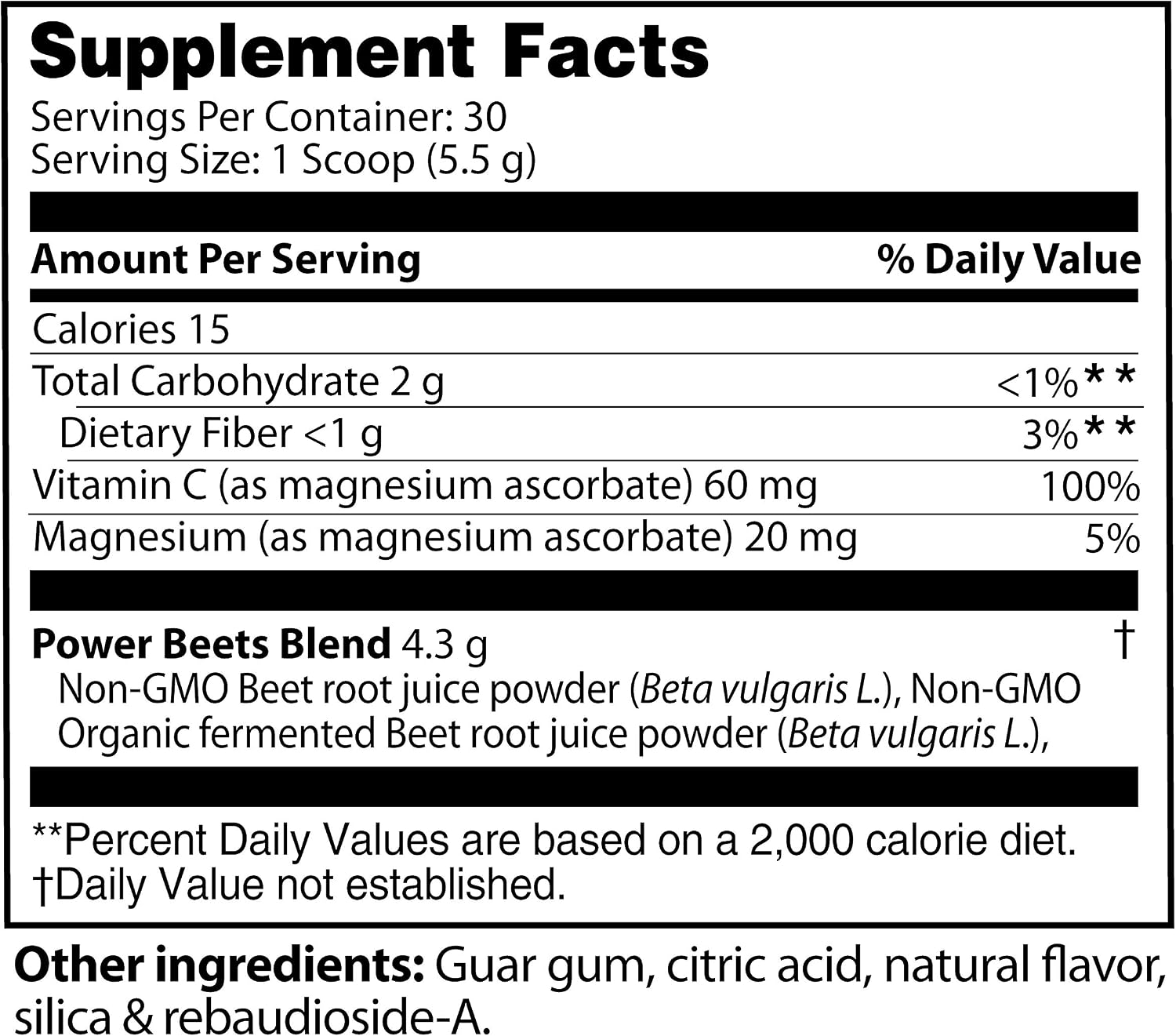 Nu-Therapy Power Beets - Super Concentrated Circulation Superfood - Dietary Supplement – Delicious Acai Berry Pomegranate Flavor – Non-GMO Beet