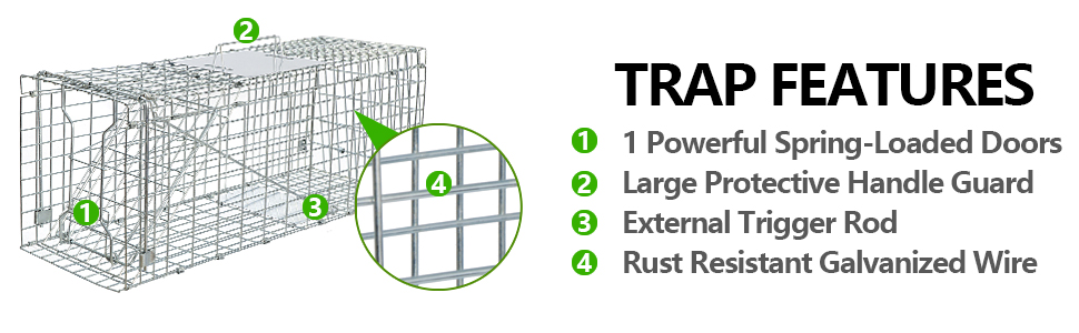 TRAP FEATURES