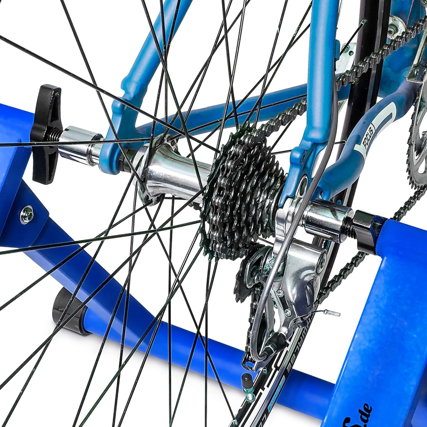 RelaxdaysRelaxdays Indoor Bicycle 7 Resistance Turbo Trainer -