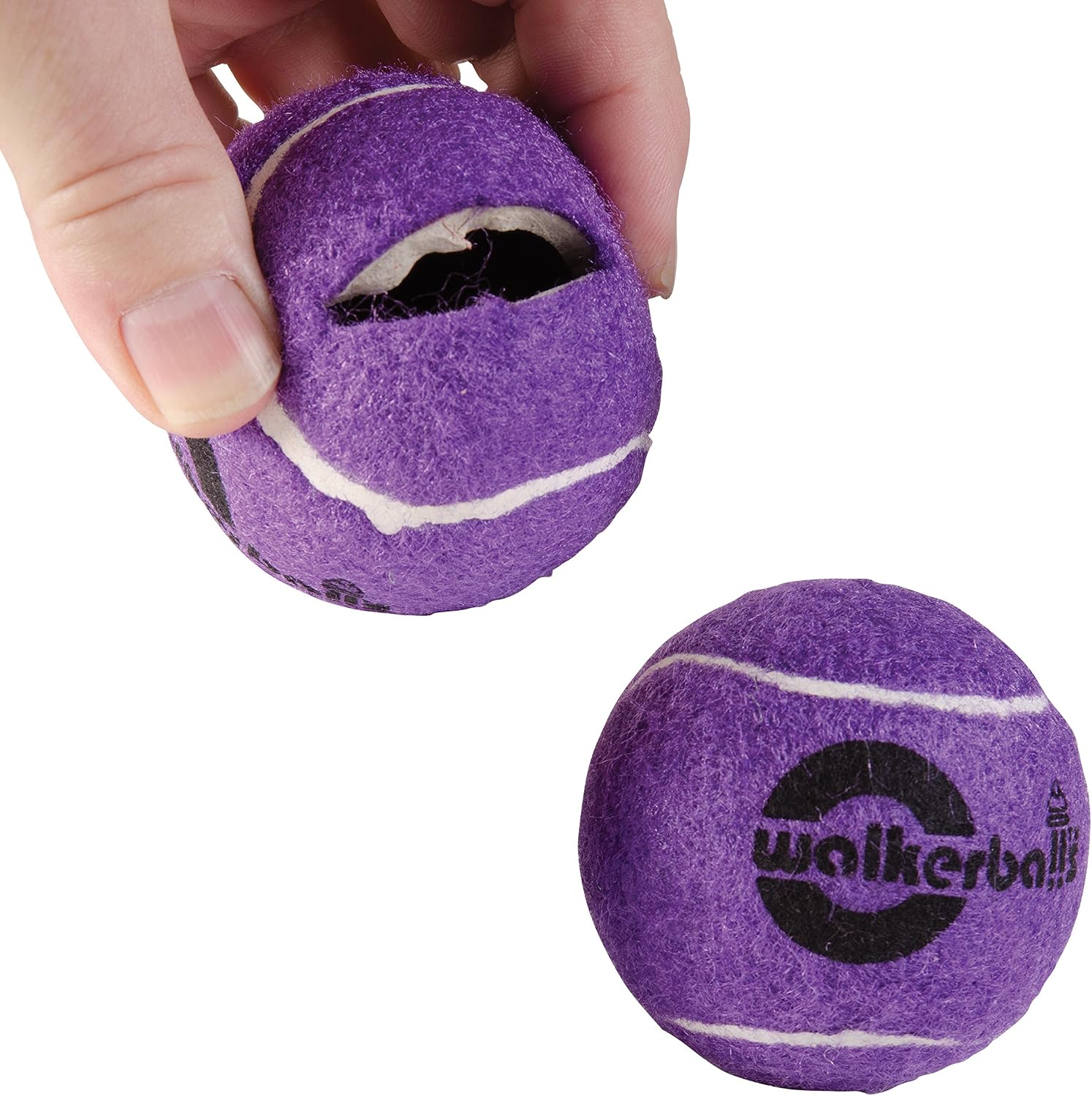 DMI Walkerballs Precut Walker Tennis Ball Glides, Fit Most Walkers, 1 Pair
