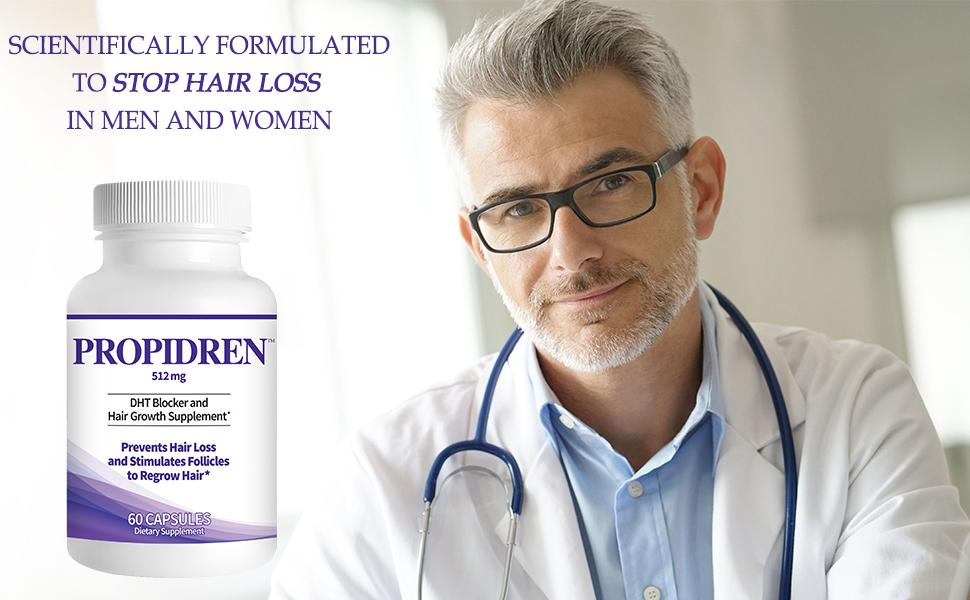 Hair loss growth regrowth dht blocker block thin thinning stimulate