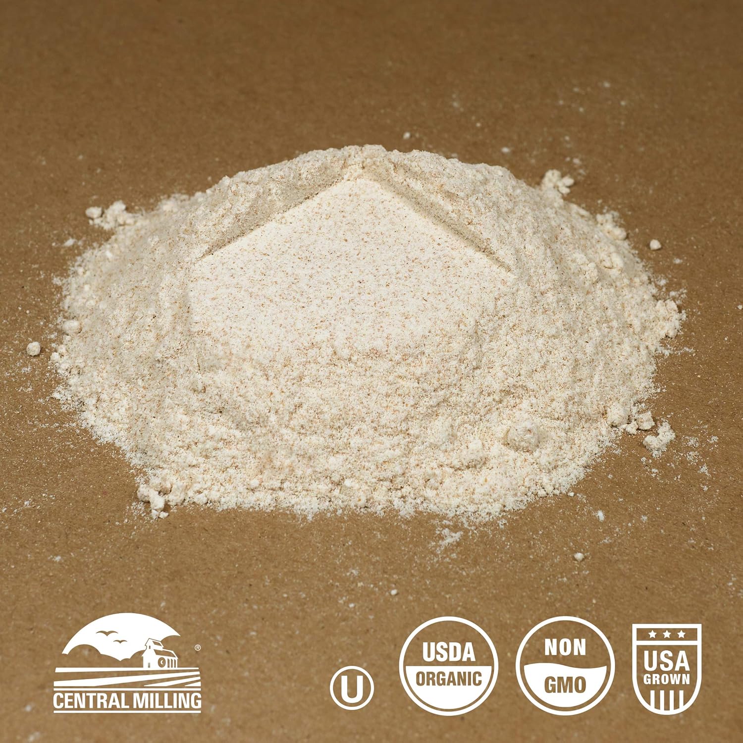 Organic 100% Whole Wheat Hi-Pro Fine Flour – 25 lb. bag