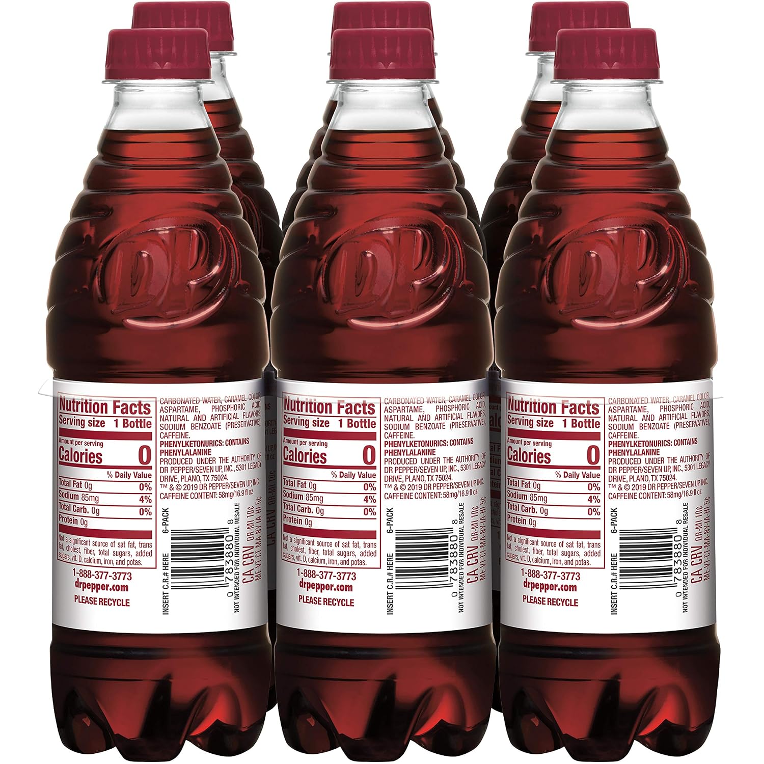 Diet Dr Pepper, 20 Ounce