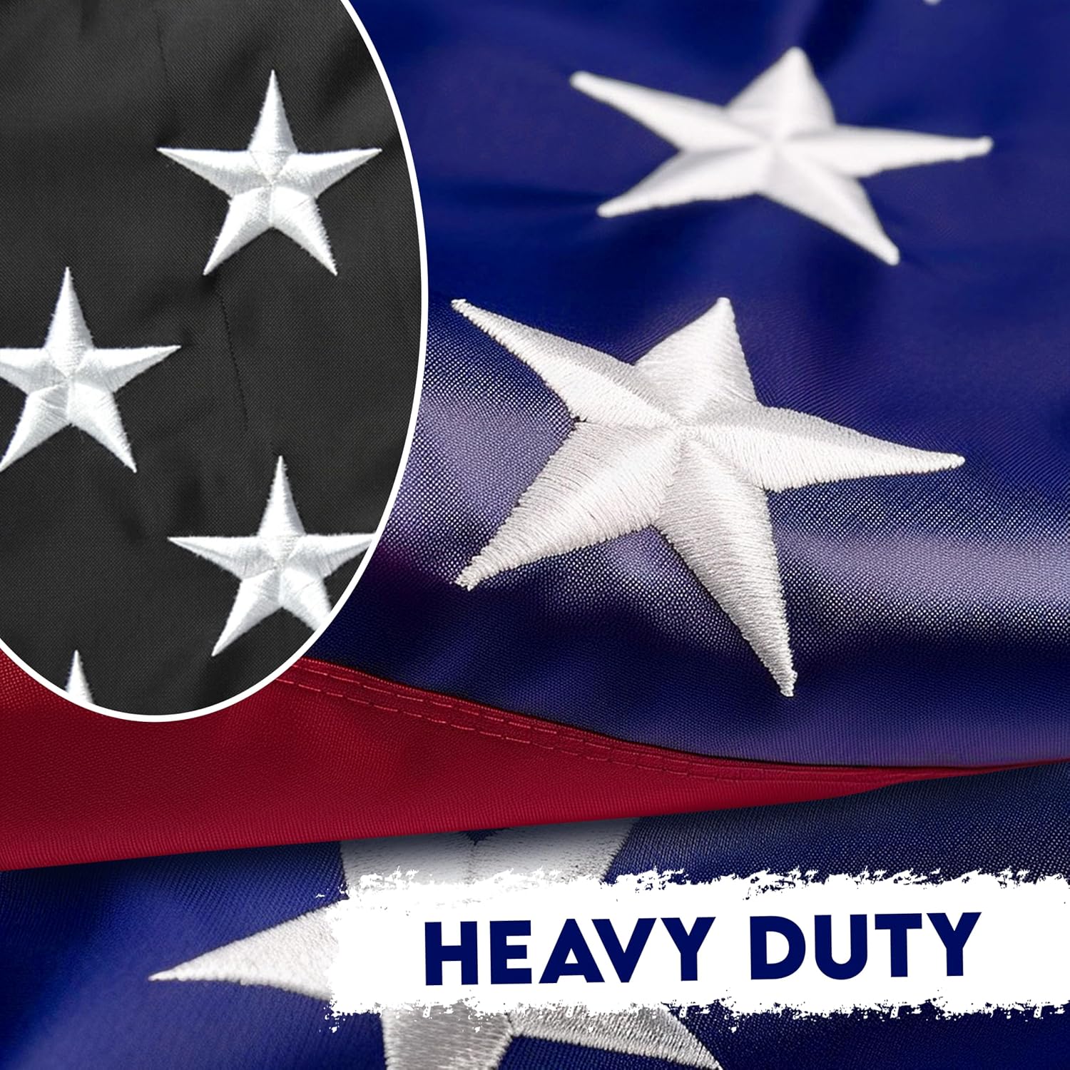 Shop72 American Flag 5x8 Ft, Allegiance to USA, American Flags for Outside, Our Allegiance To Freedom, This Garden Banner Made Heavy Duty to work outside as well, Bandera De Estados Unidos