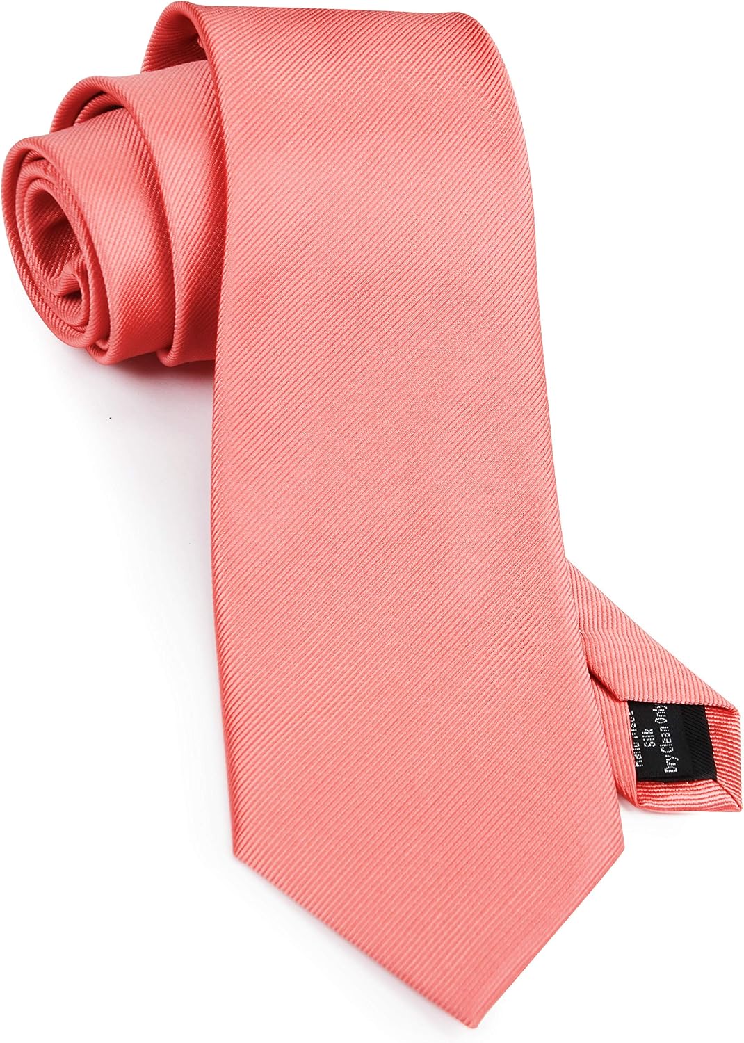 GUSLESON Classic New 3.15"（8cm） Men's Solid Color Necktie Wedding Business Tie + Gift Box