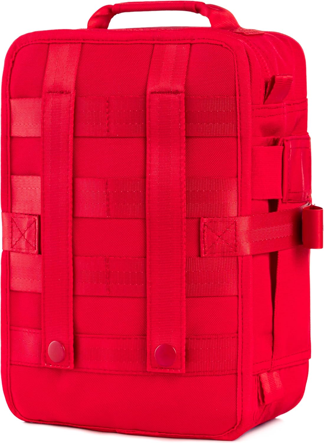 SurviveX Large First Aid Kit, Labeled Pockets, Zip Stitch Wound Closures | Close wounds without stitches, quickly find what you need, first aid emergency kit for car, home, travel, camping, outdoors