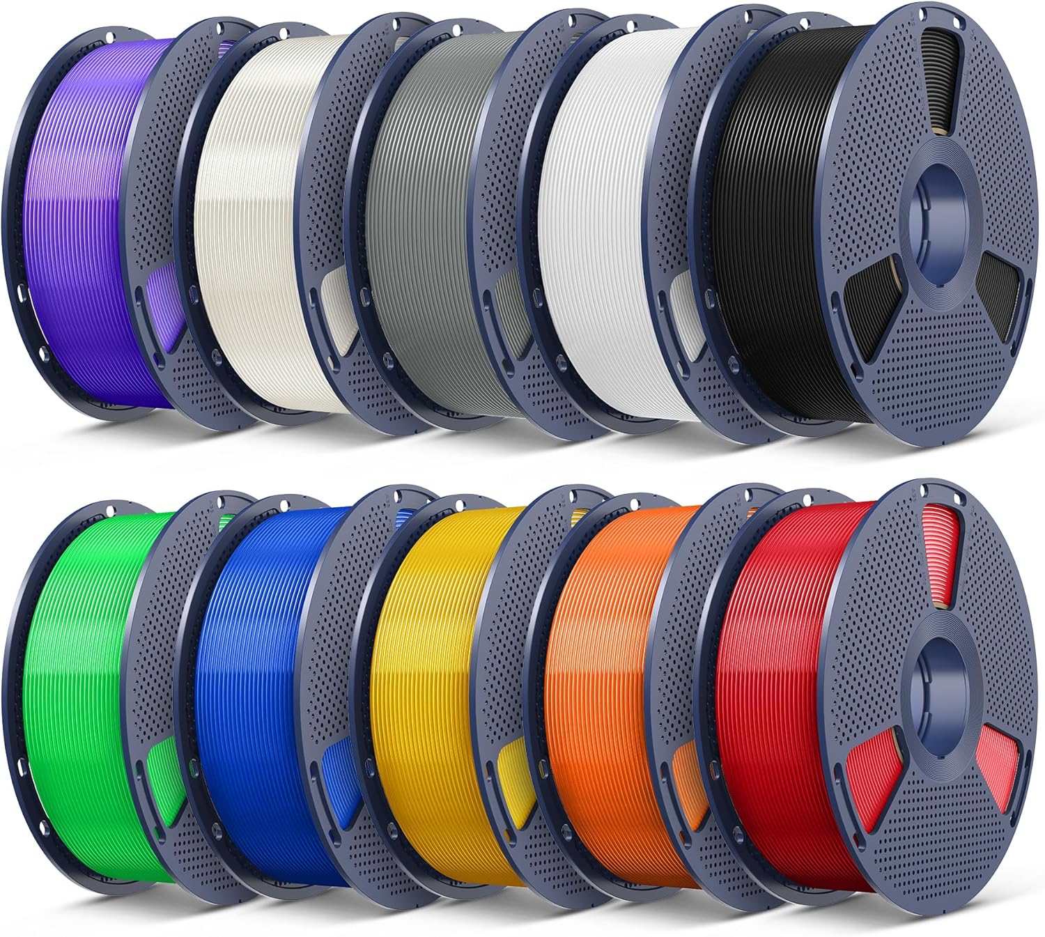 SUNLU PLA Plus Filament 1.75mm White 1KG