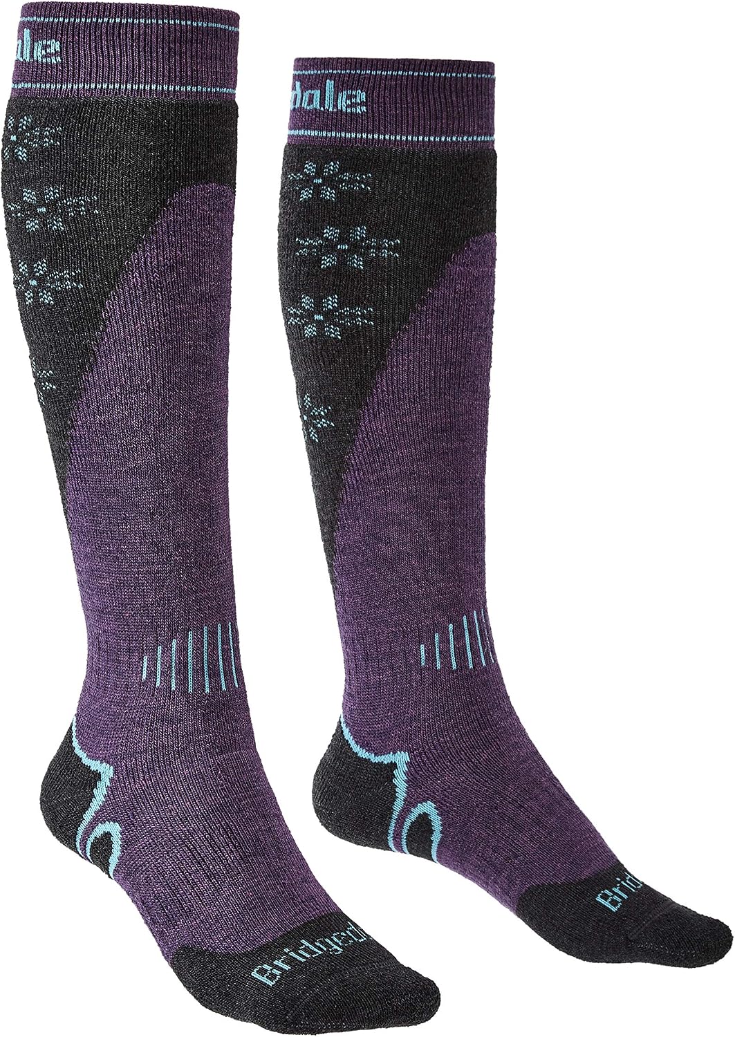 Bridgedale womens Midweight Plus Ski - Merino Endurance Socks