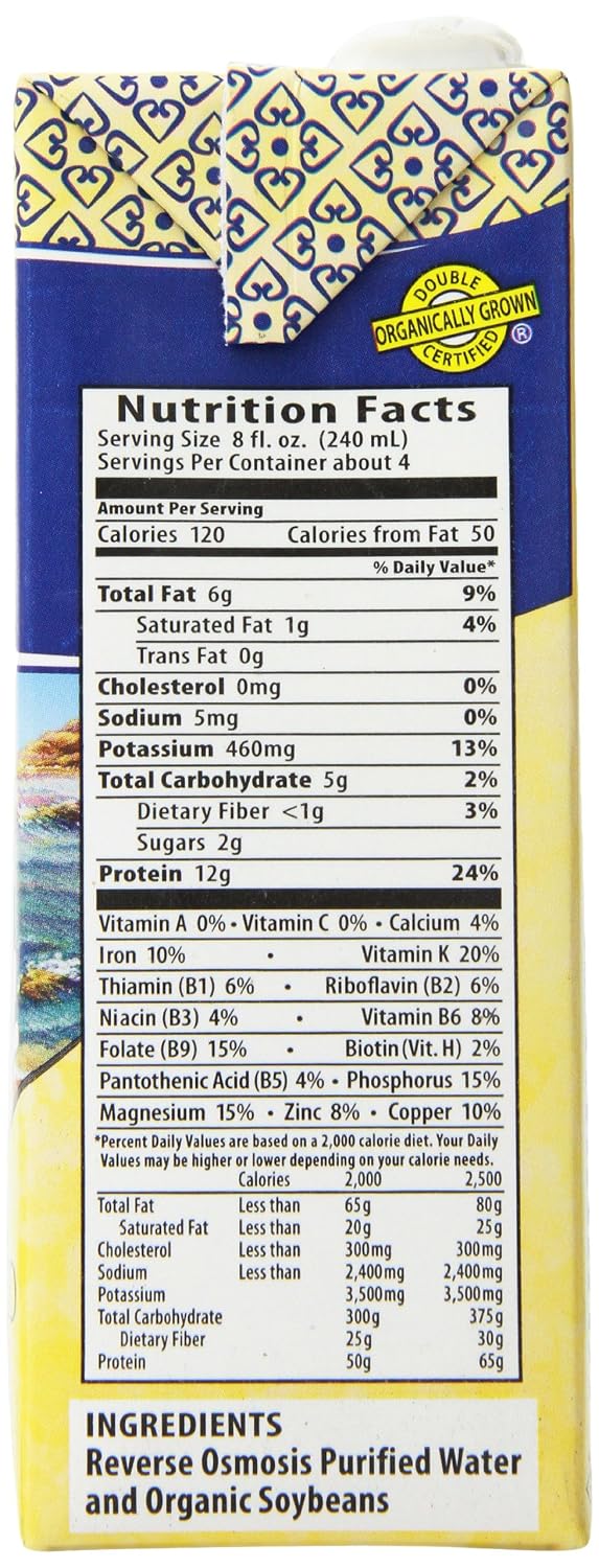 Eden Organic Soymilk, Unsweetened, 32 Ounce