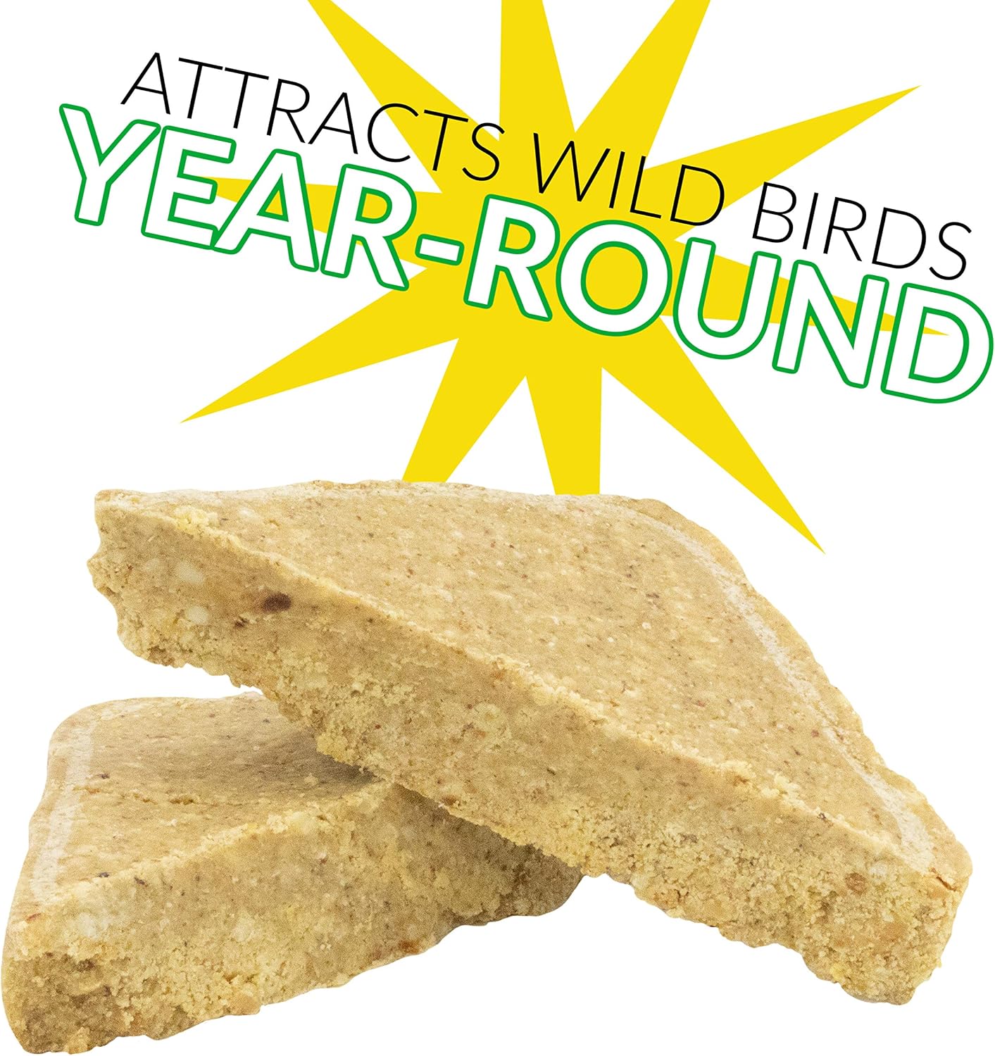 C&S CS12553 11.75 Oz Hot Pepper Delight Wild Bird No Melt Suet Dough