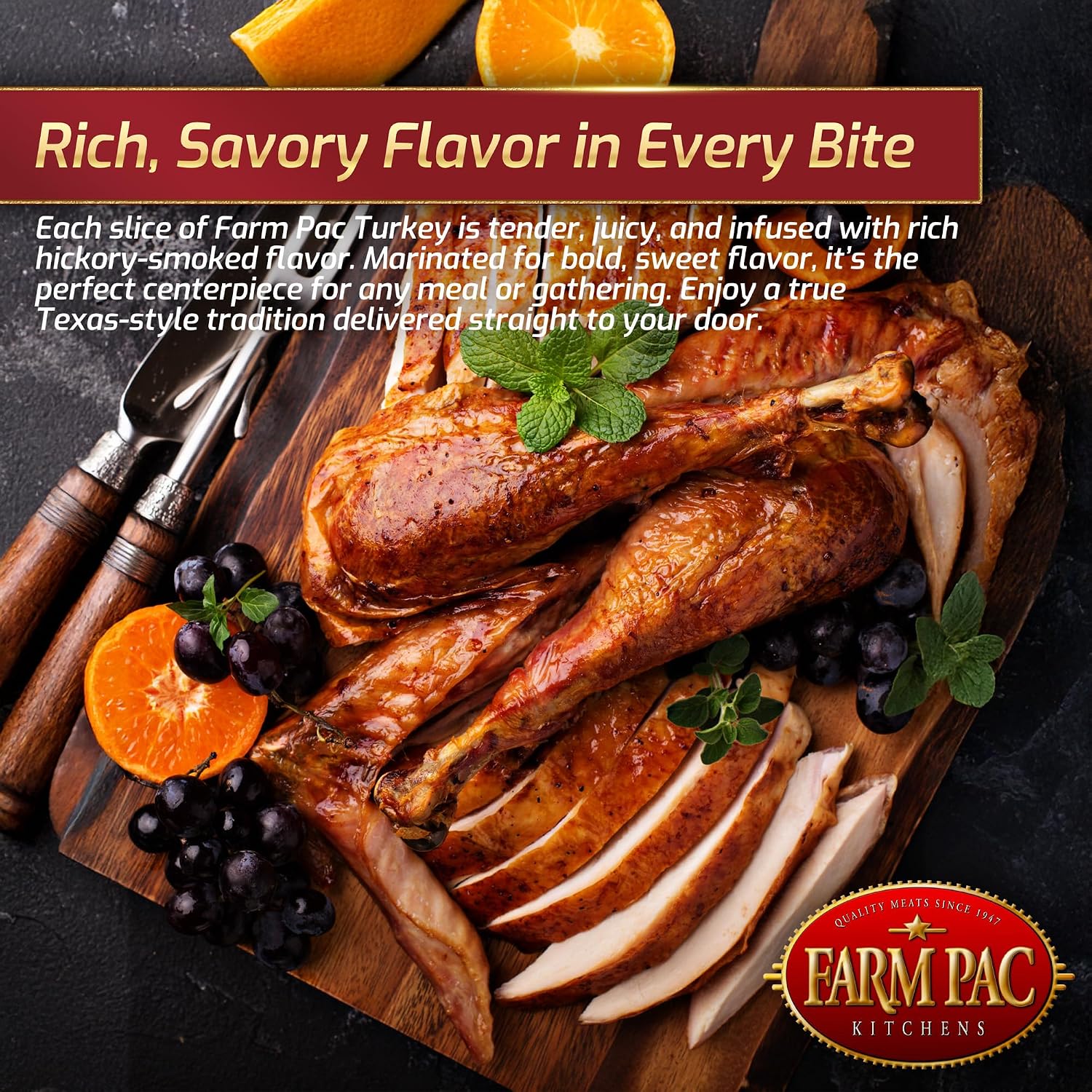 Hickory Smoked Whole Turkey (7 to 9 lbs)