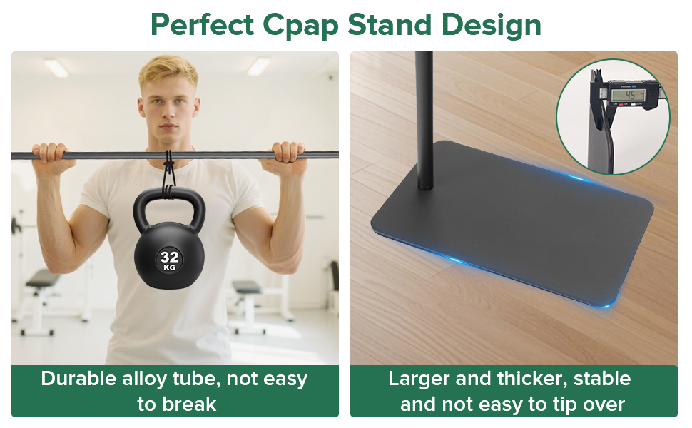 Perfect Cpap Stand Design 32 KG 4.5 Durable alloy tube, not easy to break