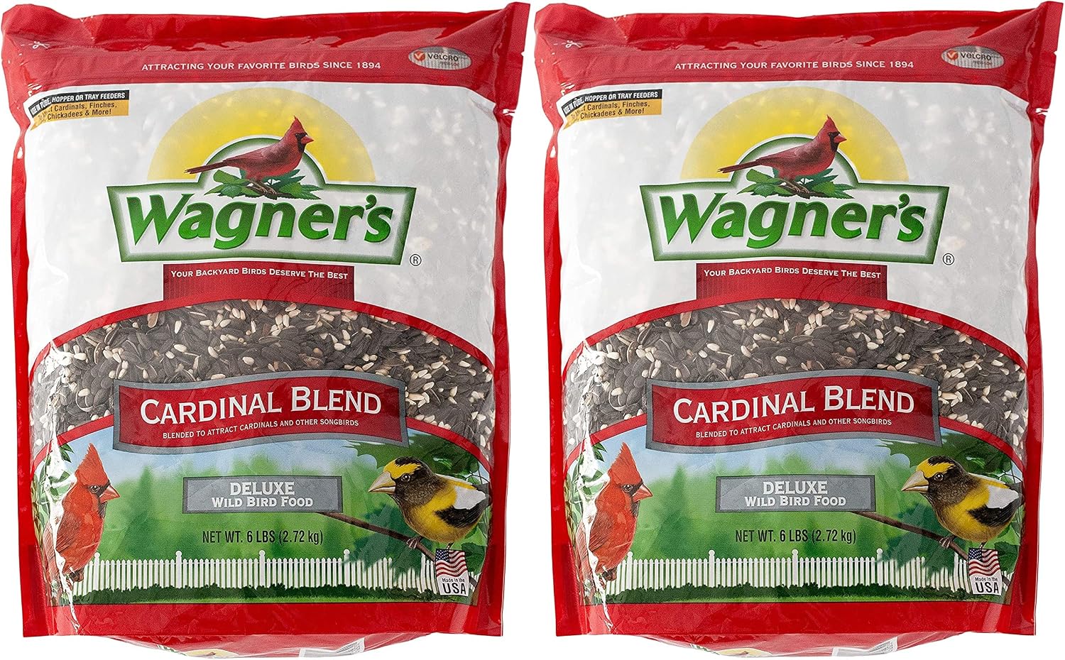 Wagner's 62032 Cardinal Blend Wild Bird Food, 6-Pound Bag