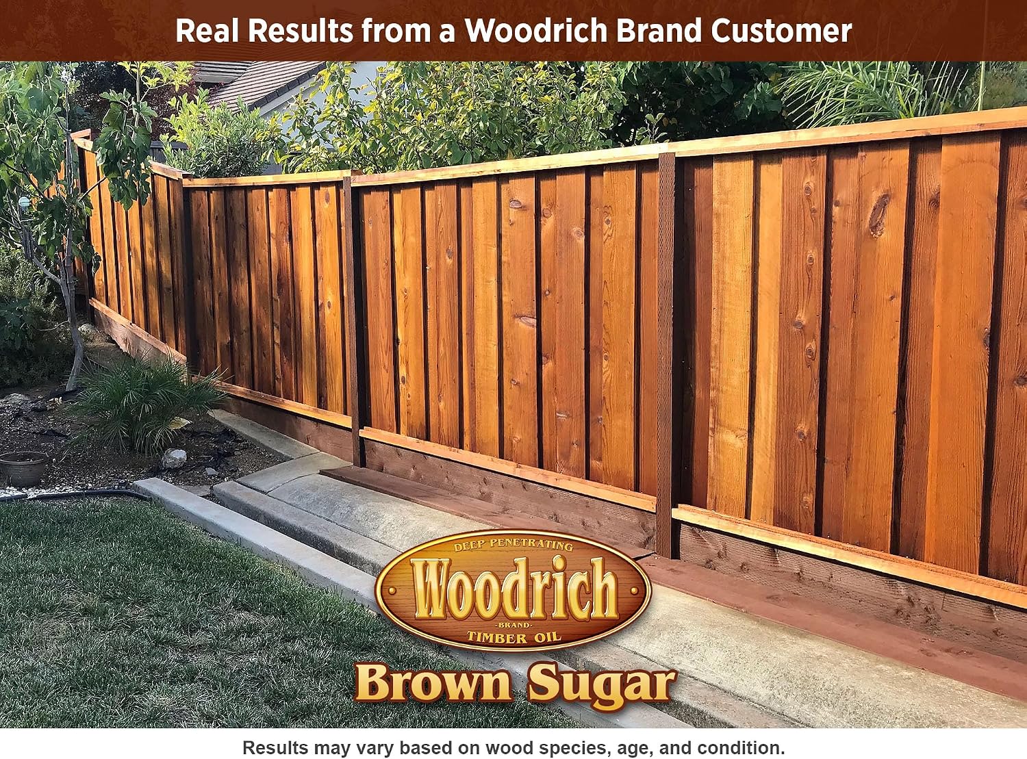 Timber Oil Deep Penetrating Stain for Wood Decks, Fences, Siding, and Log Cabins - 1 Gallon, Western Cedar (Covers 150 sq. ft.)
